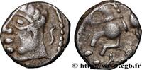 FRANKREICH Denier SOLIMA/COLIMA au gros œil GALLIEN - BELGICA - LEUCI (Region die Toul) c. 60-40 AC. (13mm, 1,77g, 3h) fVZ/SS