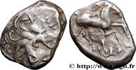 FRANKREICH Denier à l’oiseau - revers à l’étrier GALLIEN - NORDGALLIEN - ÆDUI (BIBRACTE, Region die Mont-Beuvray) Autun (71) c. avant 52 AC. (13,5mm, 2,05g, 5h) -