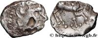 FRANKREICH Denier à l’oiseau - revers à l’étrier GALLIEN - NORDGALLIEN - ÆDUI (BIBRACTE, Region die Mont-Beuvray) Autun (71) c. avant 52 AC. (15mm, 2g, h) -