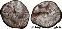 FRANKREICH Denier à l’oiseau - revers à l’étrier GALLIEN - NORDGALLIEN - ÆDUI (BIBRACTE, Region die Mont-Beuvray) Autun (71) c. avant 52 AC. (12mm, 1,97g, 12h) -