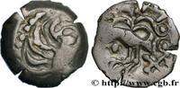 FRANKREICH Bronze YLLYCCI à l’oiseau, classe VI GALLIEN - SENONES (Region die Sens) c. avant 52 AC. (16mm, 3,44g, 10h) -
