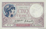 FRANKREICH 5 Francs FEMME CASQUÉE FRANKREICH 5 Francs FEMME CASQUÉE 1923 fST -