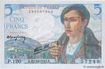 FRANKREICH 5 Francs BERGER FRANKREICH 5 Francs BERGER 1943 ST -