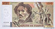 FRANKREICH 100 Francs DELACROIX imprimé en continu FRANKREICH 100 Francs DELACROIX imprimé en continu 1993 fST+ -