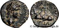 THE ANTONINES (96 AD to 192 AD) Unité HADRIANUS Césarée, Cappadoce 126-127 (14mm, 2,62g, 12h) -