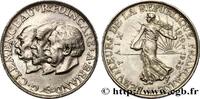 FRANKREICH Module de 20 francs argent, 10e anniversaire de la DRITTE FRANZOSISCHE REPUBLIK Paris 1929 (35mm, 19,8g, 12h) -