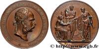 FRANKREICH Médaille, Exposition Universelle, Au mérite EXPOSITIONS UNIVERSELLES Autriche, Vienne 1873 (70mm, 132,71g, 12h) -