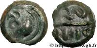 FRANKREICH Potin à l’esse et aux chevrons, stylisé GALLIEN - AULERCI EBUROVICES (Region die Évreux) Évreux (27) Ier siècle avant J.-C. (17mm, 4,12g, 9h) -