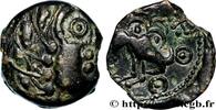 FRANKREICH Bronze YLLYCCI à l’oiseau, classe VI GALLIEN - SENONES (Region die Sens) c. avant 52 AC. (15,5mm, 3,62g, 9h) -