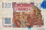 FRANKREICH 50 Francs LE VERRIER FRANKREICH 50 Francs LE VERRIER 1947 fS -