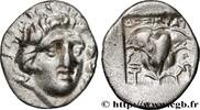 Hellenistic 2 (188 BC to 30 BC) Hemidrachme plinthophore KARIEN - KARISCHE INSELN - RHODOS Rhodes, Carie c. 125-88 AC. (13mm, 1,33g, 12h) -