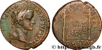 THE JULIO-CLAUDIANS (27 BC to 69 AD) As à l'autel de Lyon TIBERIUS Lyon c. 12-14 AD. (25,5mm, 10,76g, 6h) -