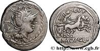 THE REPUBLIC (280 BC to 27 BC) Denier LUCILIA Rome 101 AC. (21,5mm, 3,92g, 9h) -