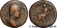 THE ANTONINES (96 AD to 192 AD) As HADRIANUS Rome 128 (26mm, 11,89g, 6h) -