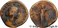 THE ANTONINES (96 AD to 192 AD) Sesterce FAUSTINA MINOR Rome c. 161-164 (31,5mm, 29,42g, 11h) -