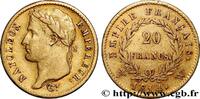 FRANKREICH 20 francs or Napoléon, tête laurée, Empire françai GESCHICHTE FRANKREICHS Lille 1814 (21mm, 6,39g, 6h) -