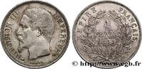 FRANKREICH 1 franc Napoléon III, tête nue ZWEITES KAISERREICH Paris 1859 (23mm, 5,01g, 6h) -
