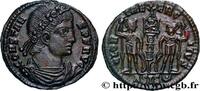 THE CHRISTIAN EMPIRE (337 AD to 363 AD) Centenionalis ou nummus CONSTANS Siscia 337-341 (15,5mm, 1,72g, 1h) -