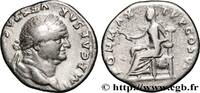 THE FLAVIANS (69 AD to 96 AD) Denier VESPASIANUS Rome 75 (17mm, 3,32g, 6h) -