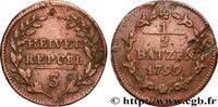 SCHWEIZ - HELVETISCHE REPUBLIK 1/2 Batzen SCHWEIZ - HELVETISCHE REPUBLIK Berne 1799 (22,27mm, 1,73g, 6h) -
