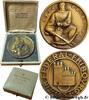 FRANKREICH Médaille, Tir Fédéral TIR ET ARQUEBUSE Suisse, Fribourg 1934 (50mm, 53,59g, 12h) -