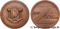 FRANKREICH Médaille, Barrage de Taabo INDUSTRIES n.d. (59mm, 90,98g, 12h) -