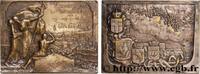 FRANKREICH Plaquette, Exposition universelle de Turin EXPOSITIONS UNIVERSELLES Italie, Turin 1911 (53,5mm, 113g, 12h) -