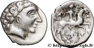 FRANKREICH Drachme au cavalier et à la petite tête PICTONES / BITURIGES / CARNUTES - Mittelwestgallien, Unbekannt c. 80-60 AC. (18mm, 3,43g, 7h) -