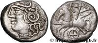 FRANKREICH Denier KALETEDOY à la rouelle GALLIEN - BELGICA - LINGONES (Region die Langres) c. 80-50 AC. (11,5mm, 1,85g, 7h) -