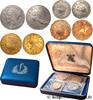 TANSANIA Série Proof 4 monnaies Président Julius Kambarage TANSANIA 1966 (mm, g, h) -