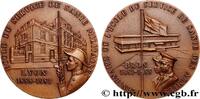 FRANKREICH Médaille, Centenaire de l’École du service de sant ARMÉES 69 - Lyon 1988 (73mm, 161,2g, 12h) -