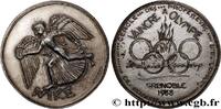 FRANKREICH Médaille, Jeux Olympiques d’Hiver de Grenoble, Vai JEUX OLYMPIQUES 1968 (64mm, 116,82g, 12h) -