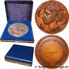 FRANKREICH Médaille, Fédération des Industries Électriques INDUSTRIES 1983 (67,5mm, 167,44g, 12h) -