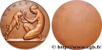 FRANKREICH Médaille, Artémis par Doumenc, refrappe ANTIQUITÉ Monnaie de Paris (1937)/1980 (115mm, 612,74g, 12h) -