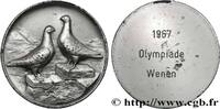 FRANKREICH Médaille, Olympiade JEUX OLYMPIQUES Autriche, Vienne 1967 (49,5mm, 57,03g, 12h) -