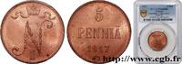 FINNLAND 5 Pennia FINNLAND 1917 (25mm, 6,41g, 12h) -