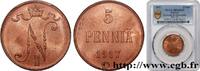 FINNLAND 5 Pennia FINNLAND 1917 (25mm, 6,41g, 12h) -
