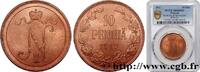 FINNLAND 10 Pennia monogramme Tsar Nicolas II FINNLAND Helsinki 1917 (30mm, 12,80g, 12h) -