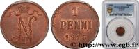 FINNLAND 1 Penni Tsar Nicolas II FINNLAND 1914 (15mm, 1,28g, 12h) -