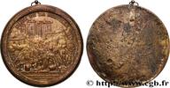 FRANKREICH Médaille, Plomb qui scellait les anneaux enchaînan SIEGE DE LA BASTILLE 1789 (89,5mm, 149,31g, 12h) -