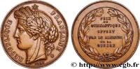 FRANKREICH Médaille de gymnastique, offert par le ministre de MINISTÈRES n.d. (50,5mm, 58,12g, 12h) -