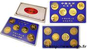 FRANKREICH Plaquette de 6 médailles, Les signes du zodiaque ANIMAUX 1983-1988 (32,5mm, 139,71g, 12h) -