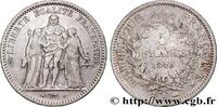 FRANKREICH 5 francs Hercule, IIe République ZWEITE FRANZOSISCHE REPUBLIK Bordeaux 1849 (37mm, 24,85g, 6h) -