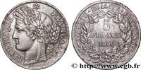 FRANKREICH 5 francs Cérès, IIe République ZWEITE FRANZOSISCHE REPUBLIK Bordeaux 1850 (37mm, 24,78g, 6h) -