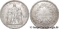 FRANKREICH 5 francs Hercule DRITTE FRANZOSISCHE REPUBLIK Paris 1871 (37,26mm, 24,81g, 6h) -