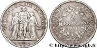 FRANKREICH 5 francs Hercule, dite “Camélinat” THE COMMUNE Paris 1871 (37mm, 24,82g, 6h) -