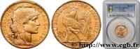 FRANKREICH 20 francs or Coq, Dieu protège la France DRITTE FRANZOSISCHE REPUBLIK Paris 1903 (21mm, 6,45g, 6h) -