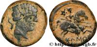 FRANKREICH Unité de bronze au cavalier ou as SPANIEN - SUSSETANOS - BOLSKAN (OSCA/HUESCA) (Province der Huesca) Osca c. 150/120 AC. (24mm, 12,71g, 12h) -