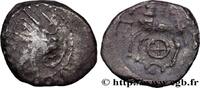 FRANKREICH Denier KALETEDOY à la rouelle GALLIEN - BELGICA - LINGONES (Region die Langres) c. 80-50 AC. (13mm, 1,62g, 12h) -