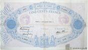 500 Francs BLEU ET ROSE modifié 1938 FRANKREICH FRANKREICH 500 Francs BLEU ET ROSE modifié 1938 fSS fSS